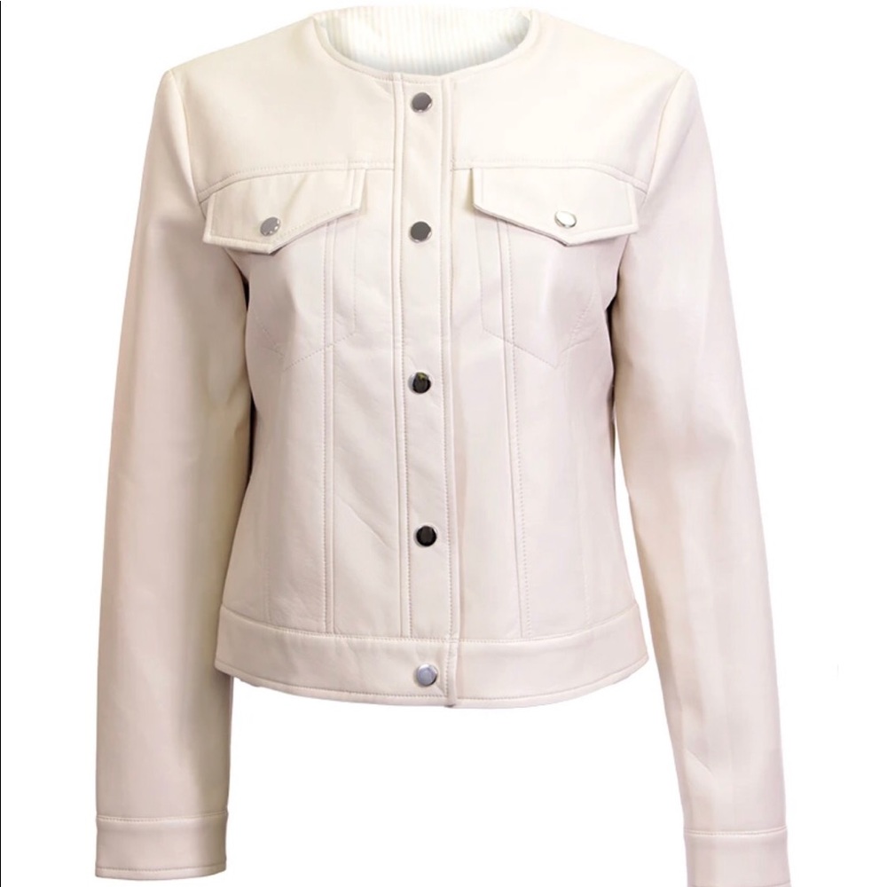 NEW Dolce Cabo Vegan Leather Jacket